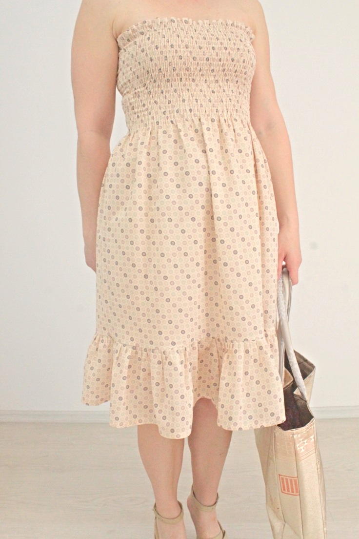 Shirred Top Dress | AllFreeSewing.com
